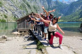 gemeinsam wandern mit dem team