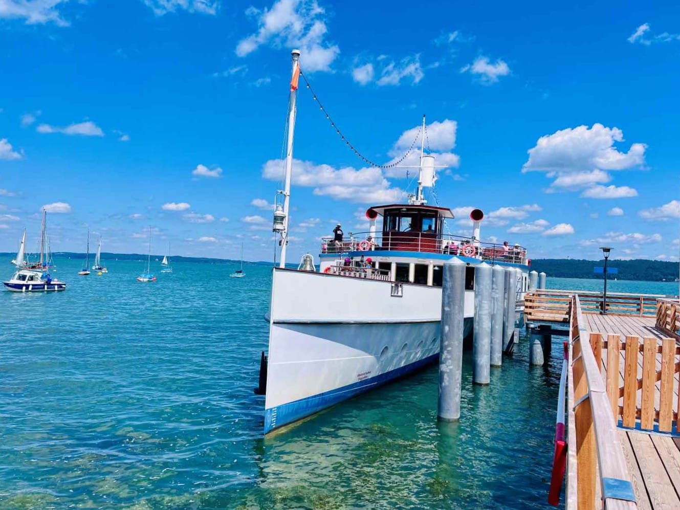 Teamevent Schifffahrt Ammersee